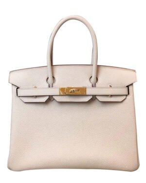 Hermes Birkin 30 Togo Leather Cream