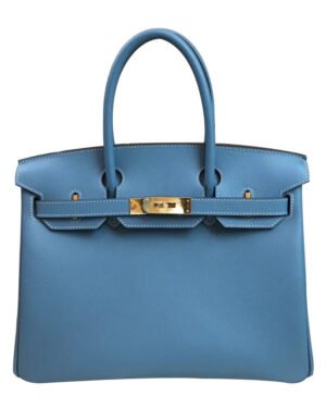 Hermes Birkin 30 Epsom Leather Blue