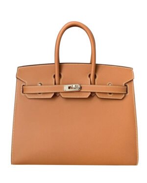 Hermes Birkin 25 Bronze Epsom Light Coffee