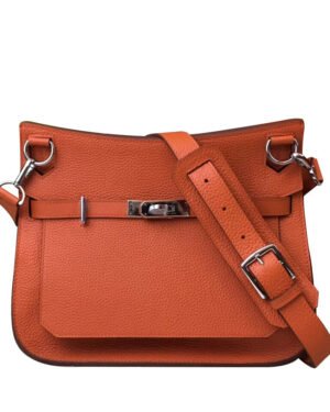 Hermes Jypsiere 28 Bag Togo Leather Orange