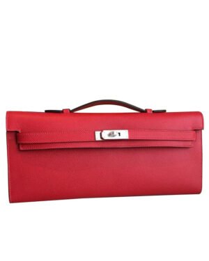 Hermes Kelly Cut Rouge H Red