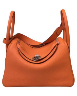 Hermes Linda Bag 26 Togo Leather Orange