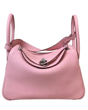 Hermes Linda Bag 26 Togo Leather Pink