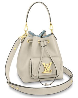 Louis Vuitton Lockme Bucket Bag M57687 M57689 Cream
