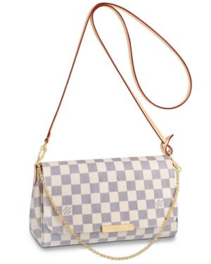 Louis Vuitton Damier Eva Clutch N41275 White