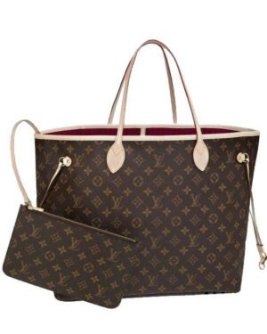 Louis Vuitton Monogram Neverfull M40991 Red