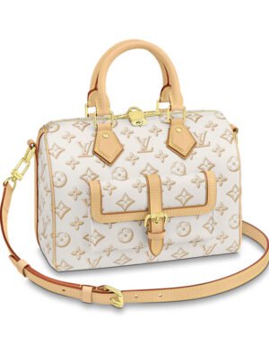 Louis Vuitton Speedy Bandouliere 25 M20852 M20919 White