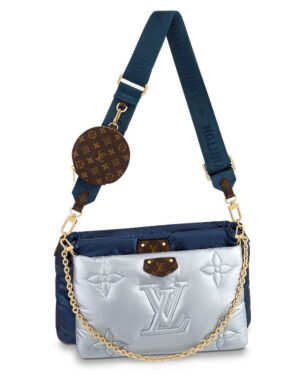 Louis Vuitton Maxi Multi Pochette Accessoires M21056 M21057 Dark Blue