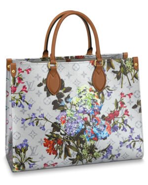 Louis Vuitton Onthego MM M21233 Silver Gray