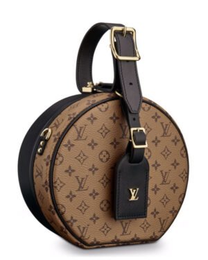 Louis Vuitton Petite Boite Chapeau M43510 Apricot