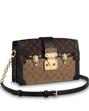Louis Vuitton Trunk Clutch M43596 Brown