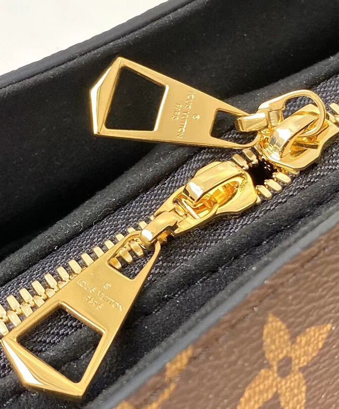 Louis Vuitton Soufflot MM M44817 Black - Image 7
