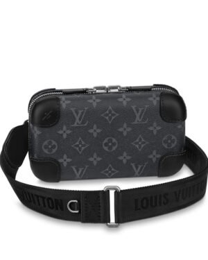 Louis Vuitton Horizon Clutch M45579 Black