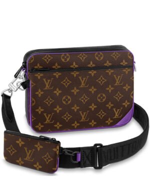Louis Vuitton Trio Messenger Bag M46266 Purple