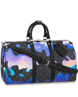 Louis Vuitton Keepall Bandouliere 45 M46356 Black