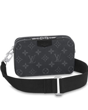 Louis Vuitton Alpha Wearable Wallet M80741 Black