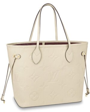 Louis Vuitton Neverfull Mm Tote Bag M45684 M45685 M45686 Cream