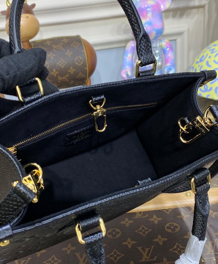 Louis Vuitton Onthego PM N81295 Black - Image 10