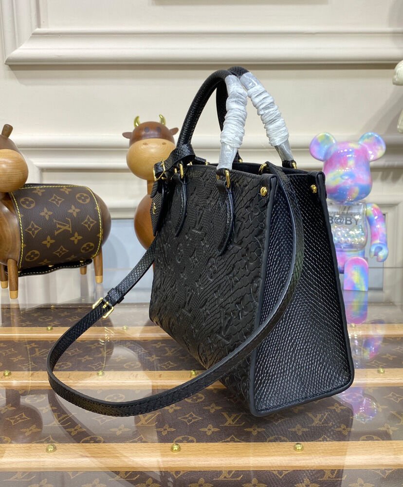 Louis Vuitton Onthego PM N81295 Black - Image 3