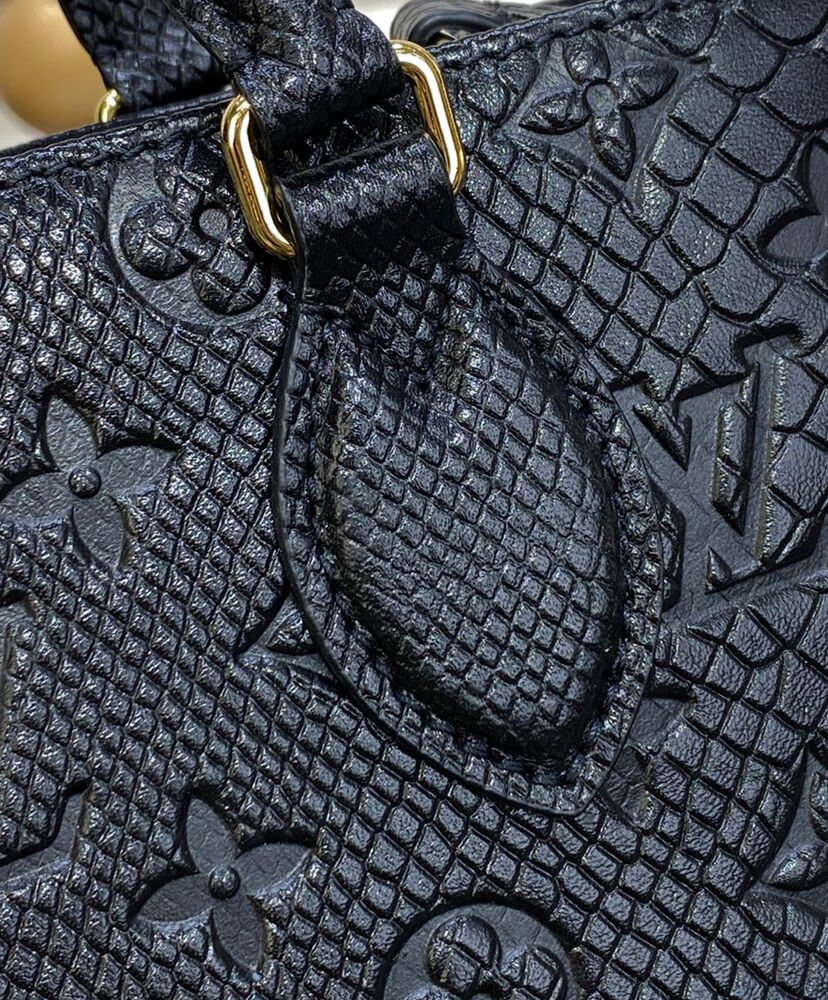 Louis Vuitton Onthego PM N81295 Black - Image 7