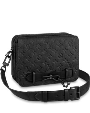 Louis Vuitton Steamer Messenger M57307 Black