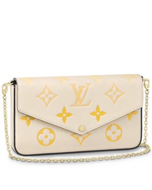 Louis Vuitton Felicie Pochette M80498 Cream