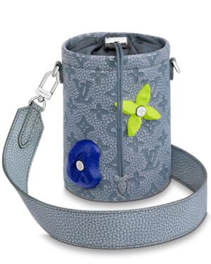 Louis Vuitton Chalk Pouch M81572 Gray