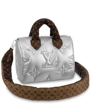 Louis Vuitton Speedy Bandouliere 25 M20973 Silver