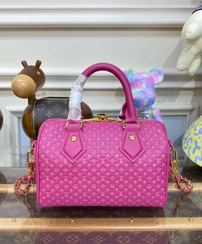 Louis Vuitton Speedy Bandouliere 20 M22286 M22595 Peachblow - Image 4