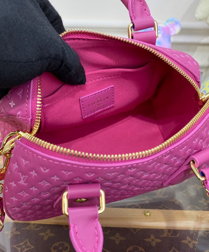 Louis Vuitton Speedy Bandouliere 20 M22286 M22595 Peachblow - Image 9