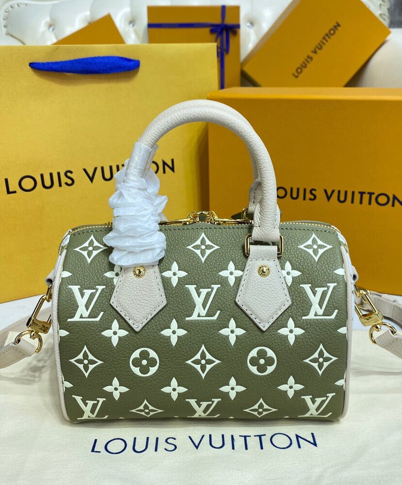 Louis Vuitton Speedy Bandouliere 20 Bag M46088 M46118 Green - Image 5