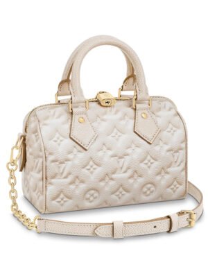Louis Vuitton Speedy Bandouliere 20 M46163 Cream