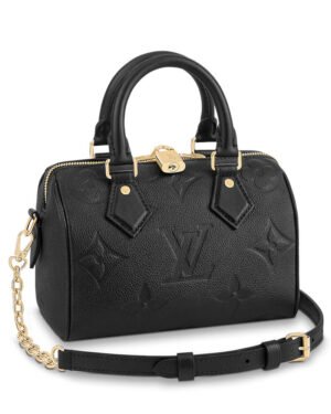Louis Vuitton Speedy Bandouliere 20 M58953 M59273 Black