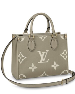 Louis Vuitton Onthego PM Tote Bag M45659 M45779 Gray