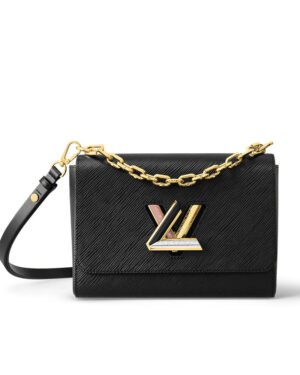 Louis Vuitton Twist MM M21031 M21032 Black