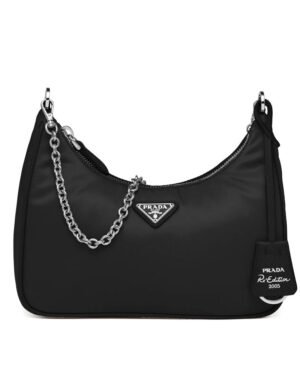Prada Re-Edition 2005 nylon shoulder bag Black