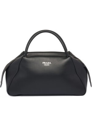 Prada Medium Leather Prada Supernova Handbag 1BA365 Black