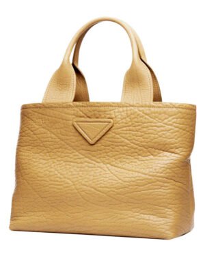 Prada Leather Shopping Bag 1BG440 Apricot