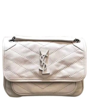 Saint Laurent Baby Niki Chain Bag 5330370 White