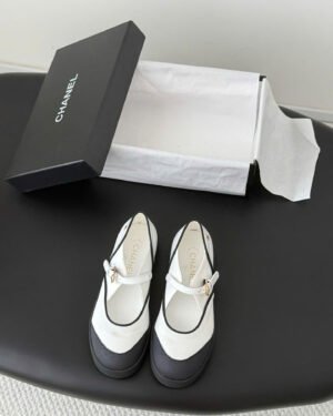 Chanel Coco Beach Mary Jane Shoes