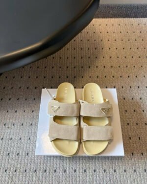 Prada Desert Band Flatform Women's Sandals