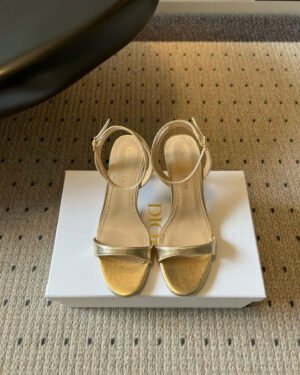 Dior Leather Women's Heels Sandals