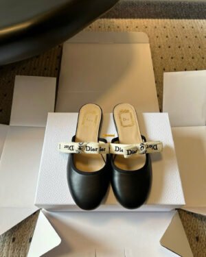 Dior J'Adior Leather Women's Mules