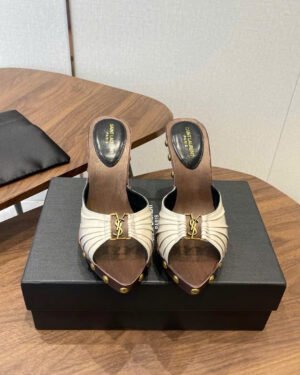 YSL Babylone Heeled Women's Sandals