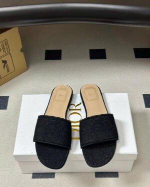Dior Oblique Medaillon Women's Slides