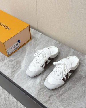 Louis Vuitton Sachetto Monogram Sneakeria Open Back Women's Shoes