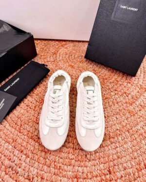 Saint Laurent Leather Sneaker Women's Shoes