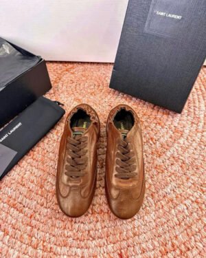 Saint Laurent Leather Sneaker Women's Shoes