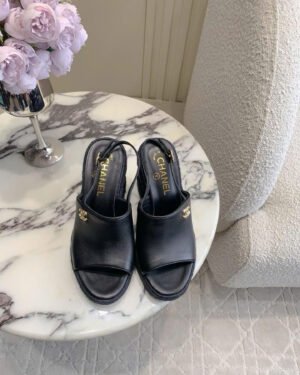 Chanel Coco Wedge Women's Heel Sandals