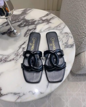Chanel Coco Beach Double C Women's Slides